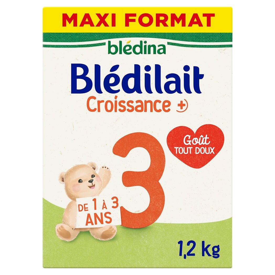 Blédilait Croissance - Lait de suite de 10 mois à 3 ans Blédina -  Intermarché