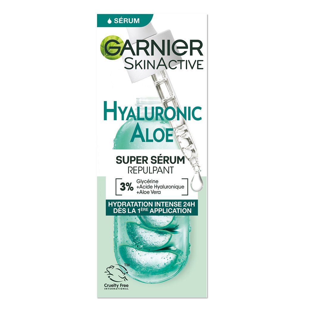 Garnier Skin active - sérum hydratant a l'aloe verra Le flacon de 30ml