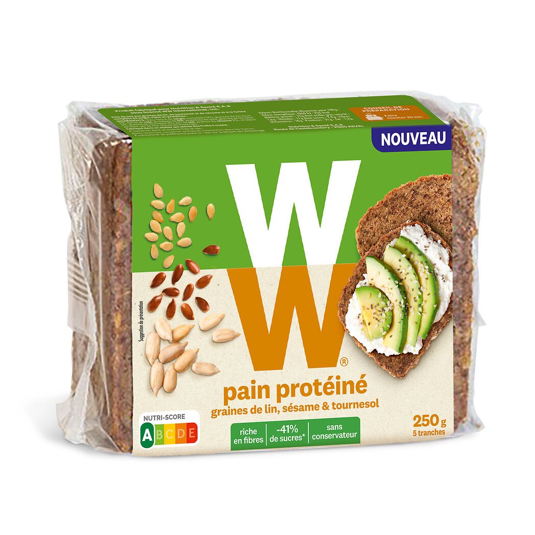 Pain protéiné Weight Watchers Intermarché