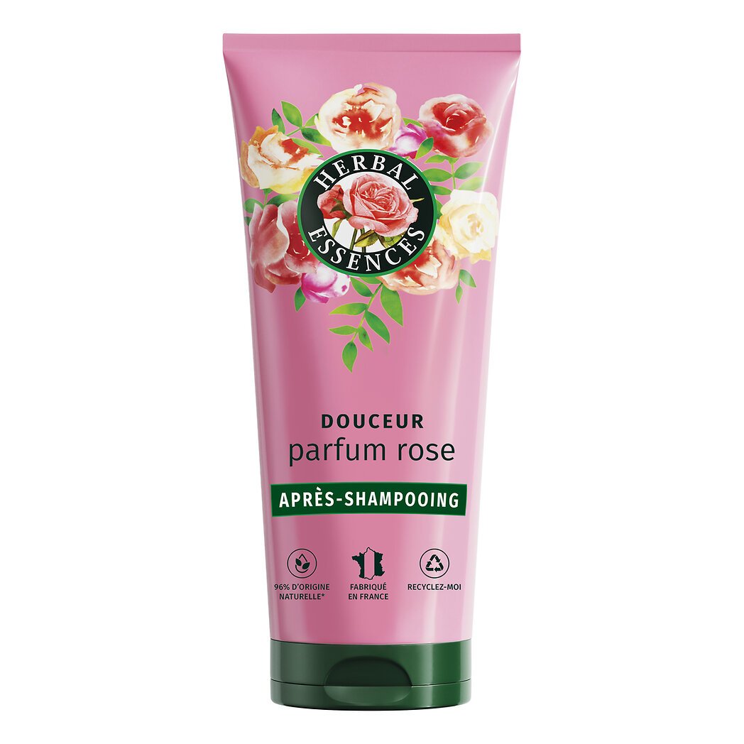 Herbal Essences Après-shampooing douceur parfum rose Le flacon de 200ml