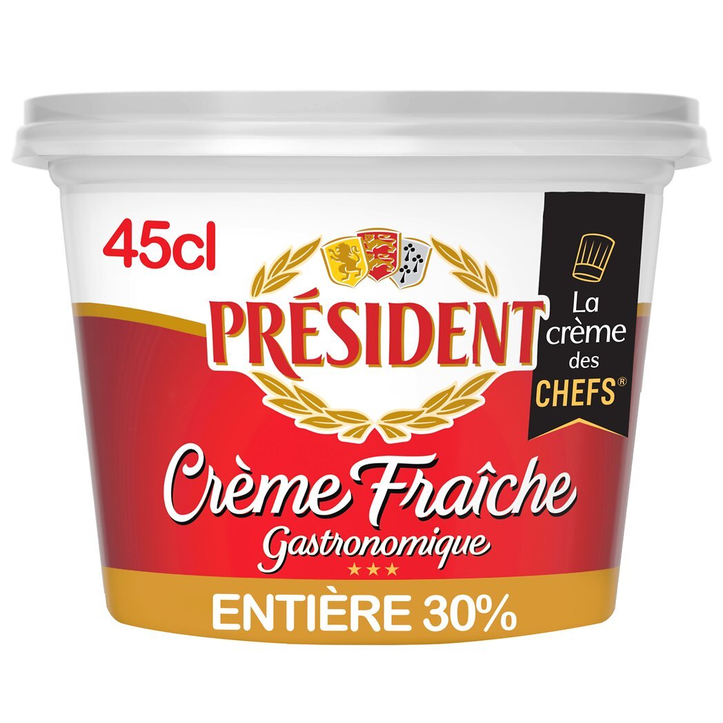 Président Président Crème fraîche gastronomique le pot de 45 cl