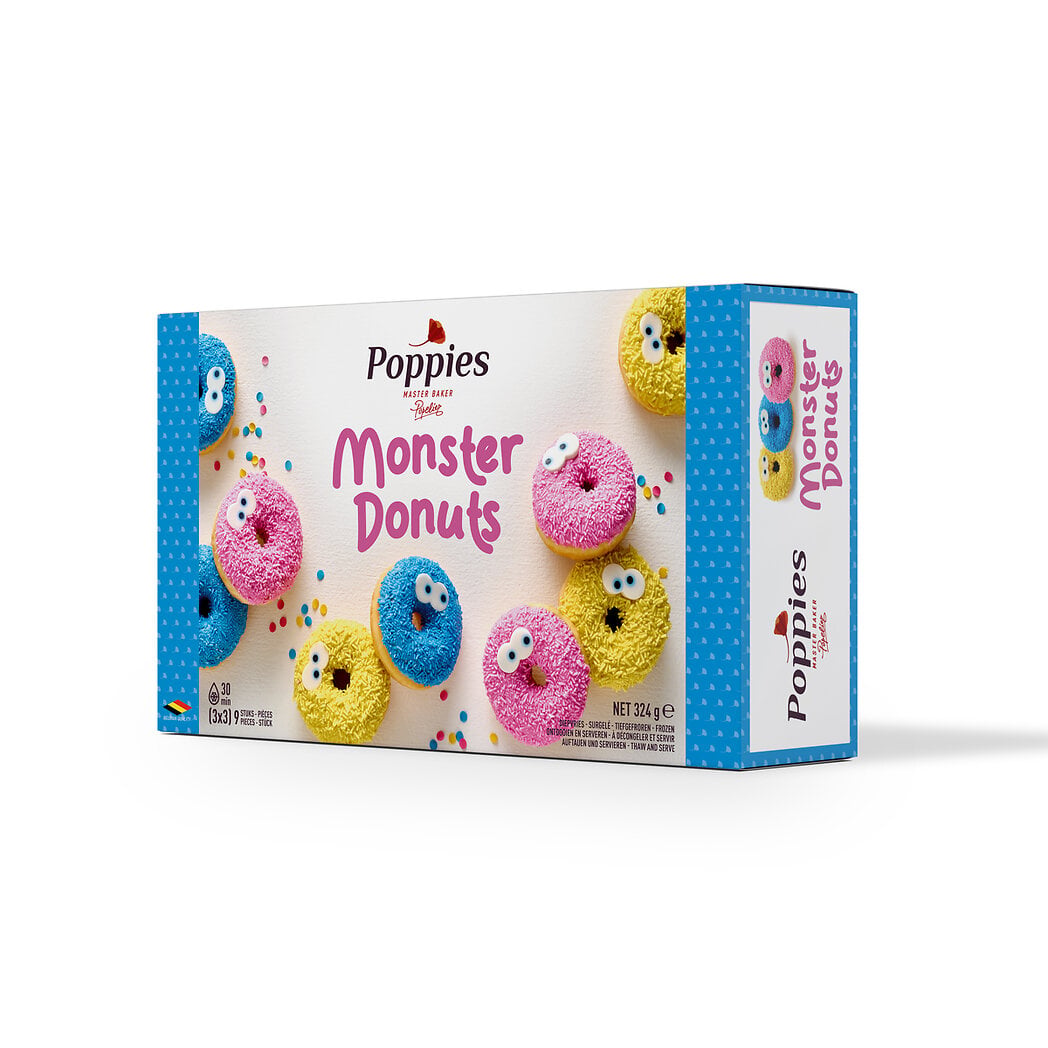 Monster Donuts trio Poppies - Intermarché