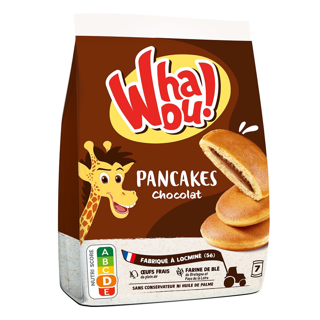 Whaou! Whaou! Pancakes chocolat le paquet de 259g