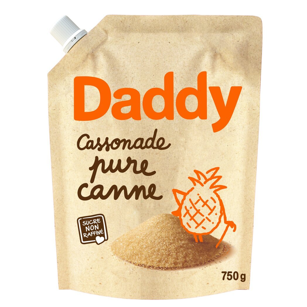 Daddy Daddy Cassonade pure canne le paquet de 750g